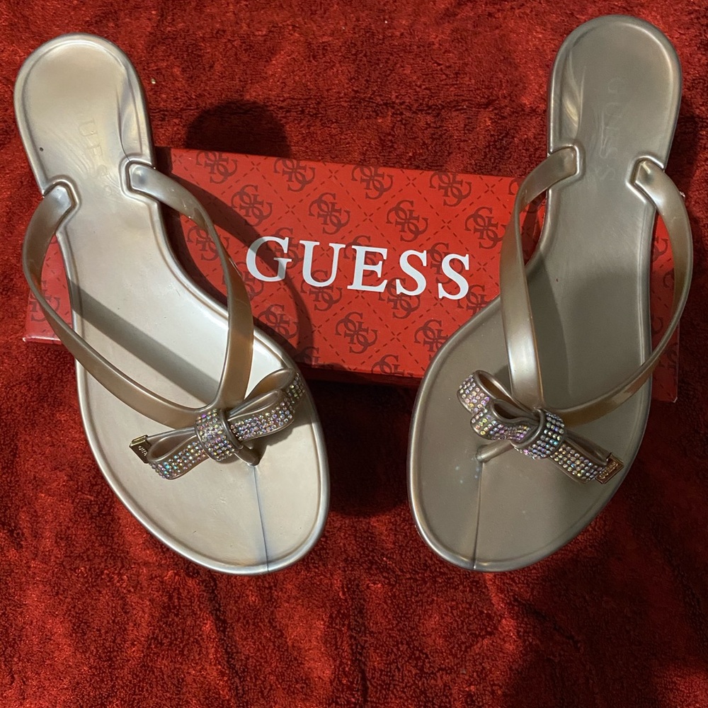 Guest sandals rose colored